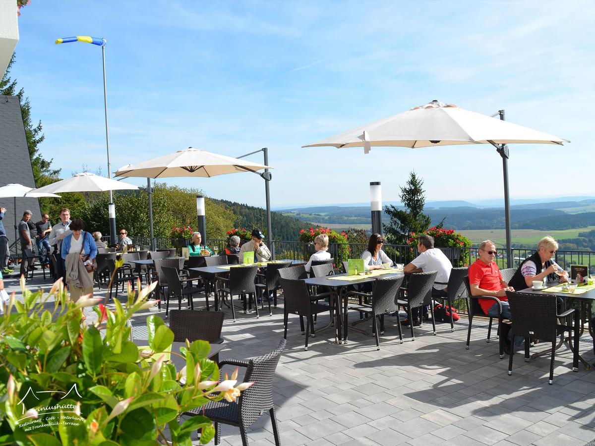 Die Triniushuette "Thueringens Schoenste Aussicht" Hotel Rauenstein Exterior photo