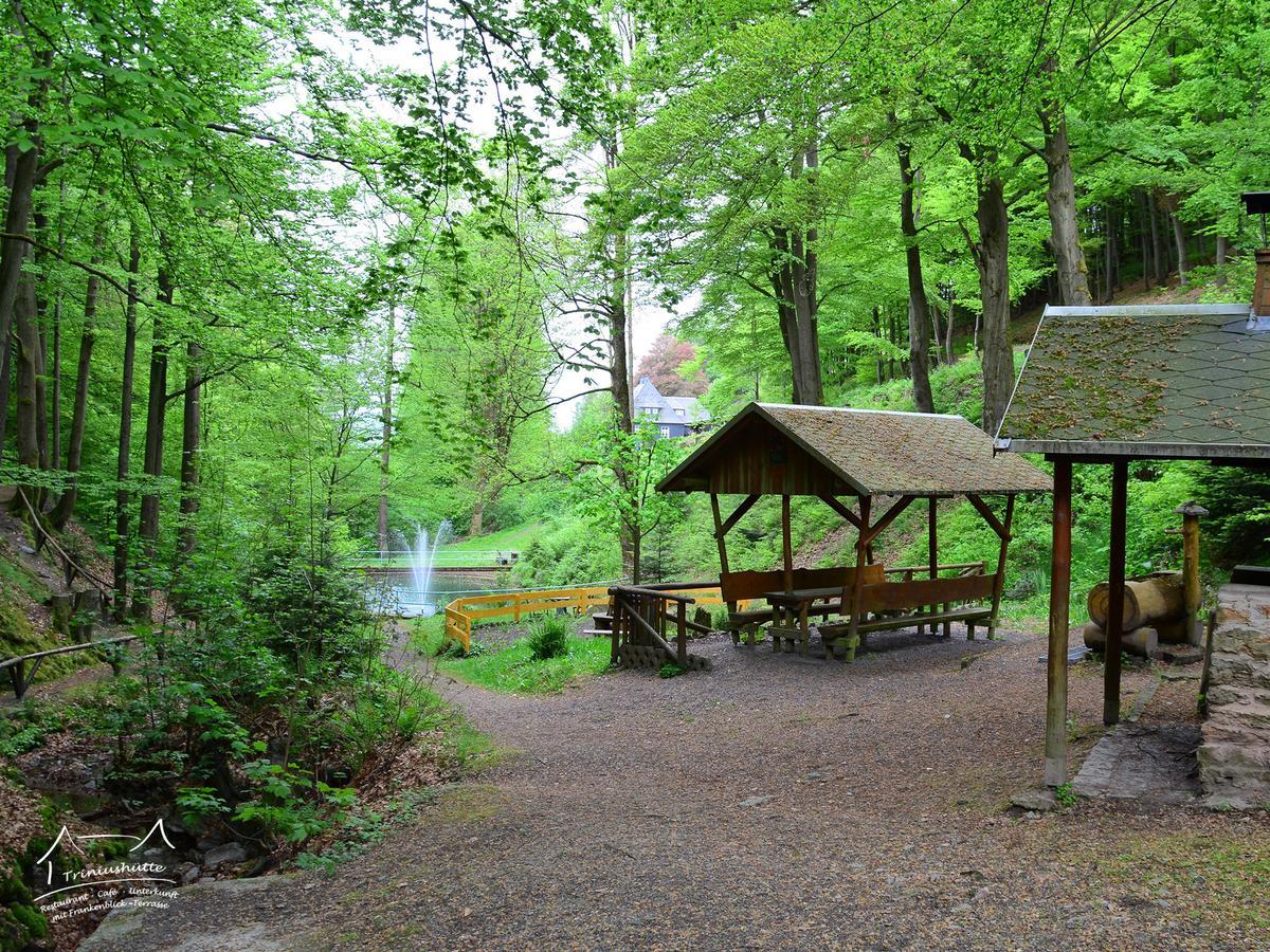 Die Triniushuette "Thueringens Schoenste Aussicht" Rauenstein Exterior photo